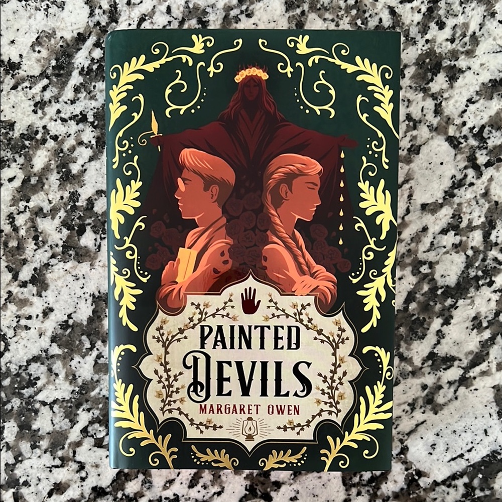 Illumicrate Painted Devils Hardcover Book